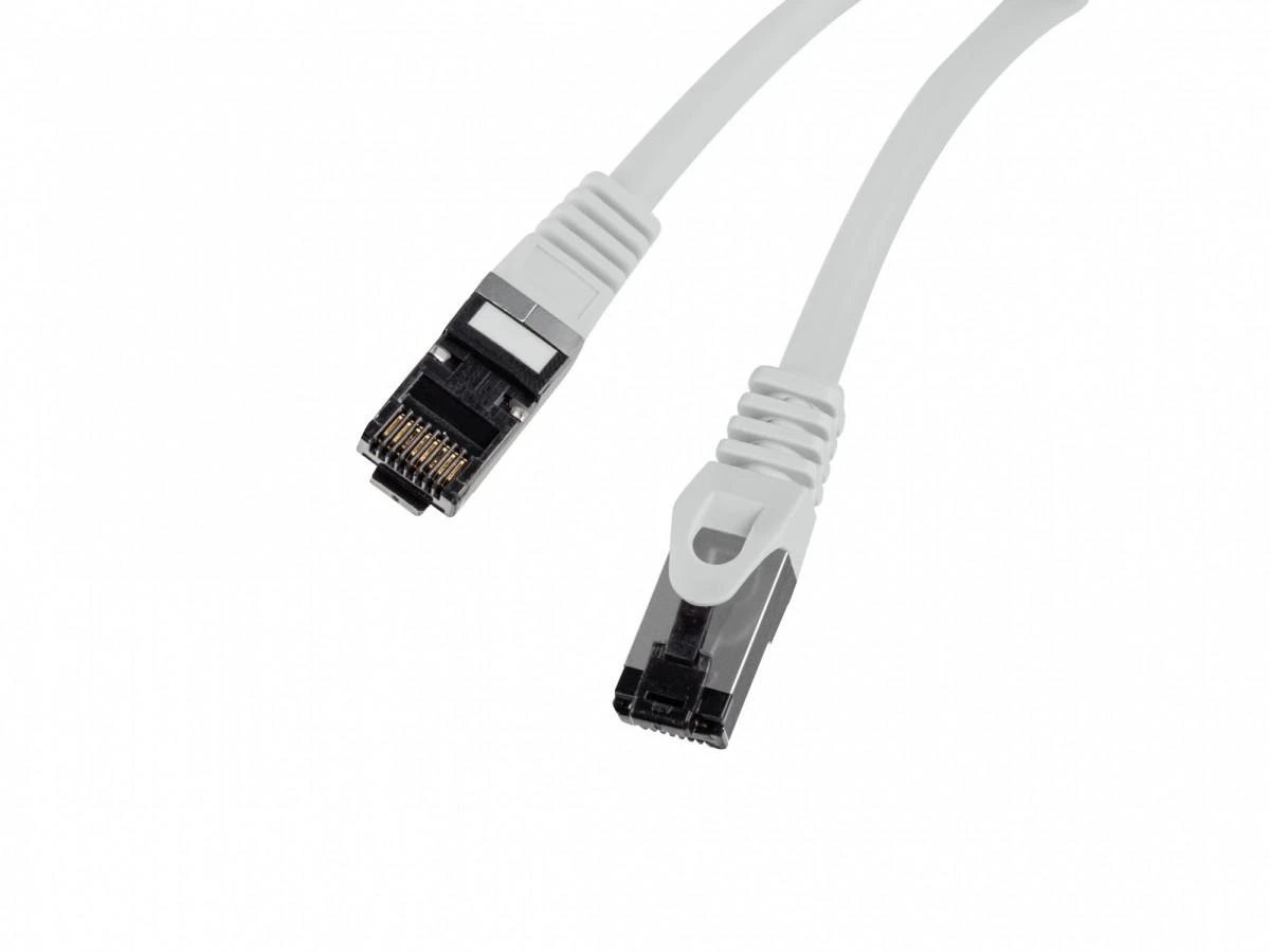 LANBERG patchcord cat.8.1 S/FTP LSZH CU 5m pilkas