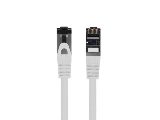 LANBERG patchcord cat.8.1 S/FTP LSZH CU 1m pilkas