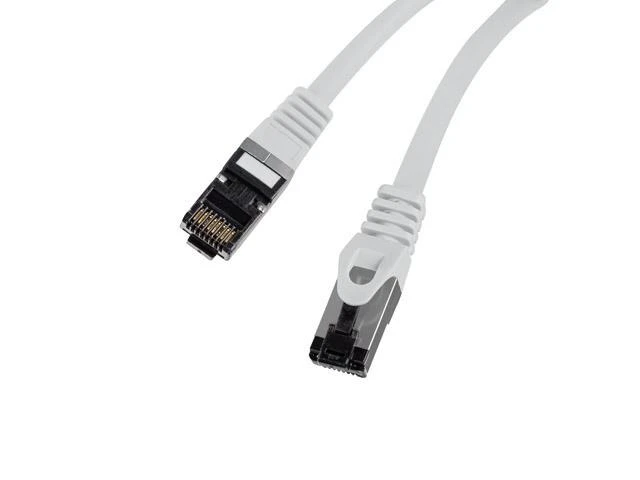 LANBERG patchcord cat.8.1 S/FTP LSZH CU 0.5m pilkas