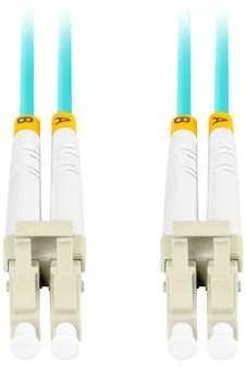 FIBER OPTIC PATCHCORD MM LC/UPC-LC/UPC DUPLEX 3.0MM OM3 50/125 LSZH 10M AQUA LANBERG