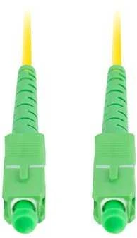 FIBER OPTIC PATCHCORD SM SC/APC-SC/APC SIMPLEX 3.0MM LSZH G657A1 5M Geltonas LANBERG
