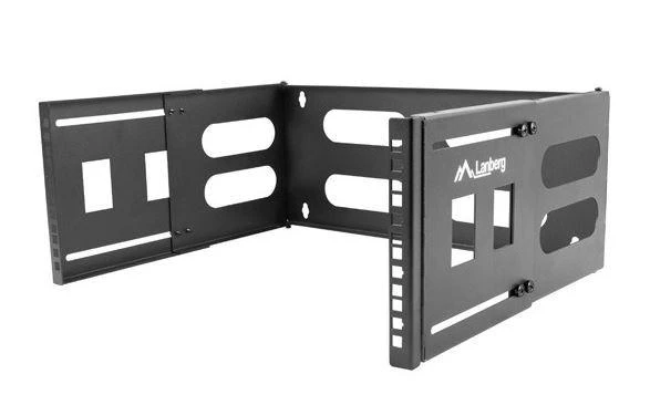 LANBERG sulankstomas laikiklis sieninis laikiklis 19 colių 4U 497x400/240 juodas