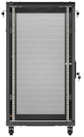 Lanberg FF01 22U 600x1000mm pastatoma serverio spintelė - 19'' - juoda - FF01-6022-23B