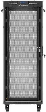 LANBERG Rack spintelė 19 laisvai stovinti 32U 600x600 plokščia pakuotė su tinklelio durelėmis LCD juodas