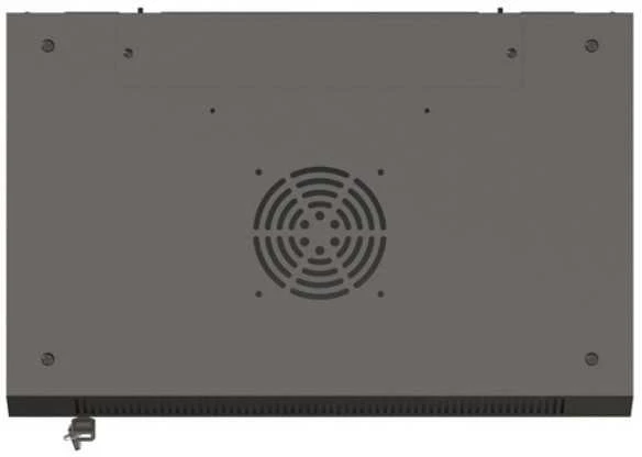 Lanberg prie sienos montuojama rack spintelė 19" 4U 540x350 juodos stiklinės durys
