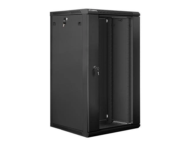 LANBERG WF01-6622-10B sieninis stovas 19 colių išmontuojamas plokščias paketas 22U/600x600mm juodas