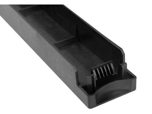 LANBERG 19inch plastikas fast assembly fire retardant blanking panel 1U juodas