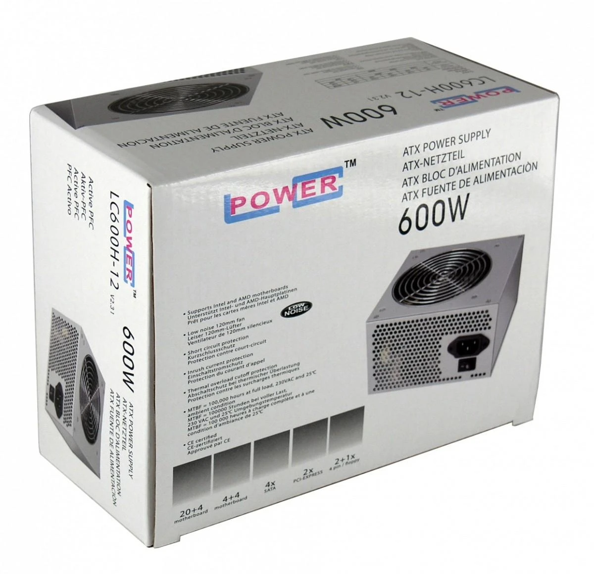 LC-POWER 600w LC600H-12