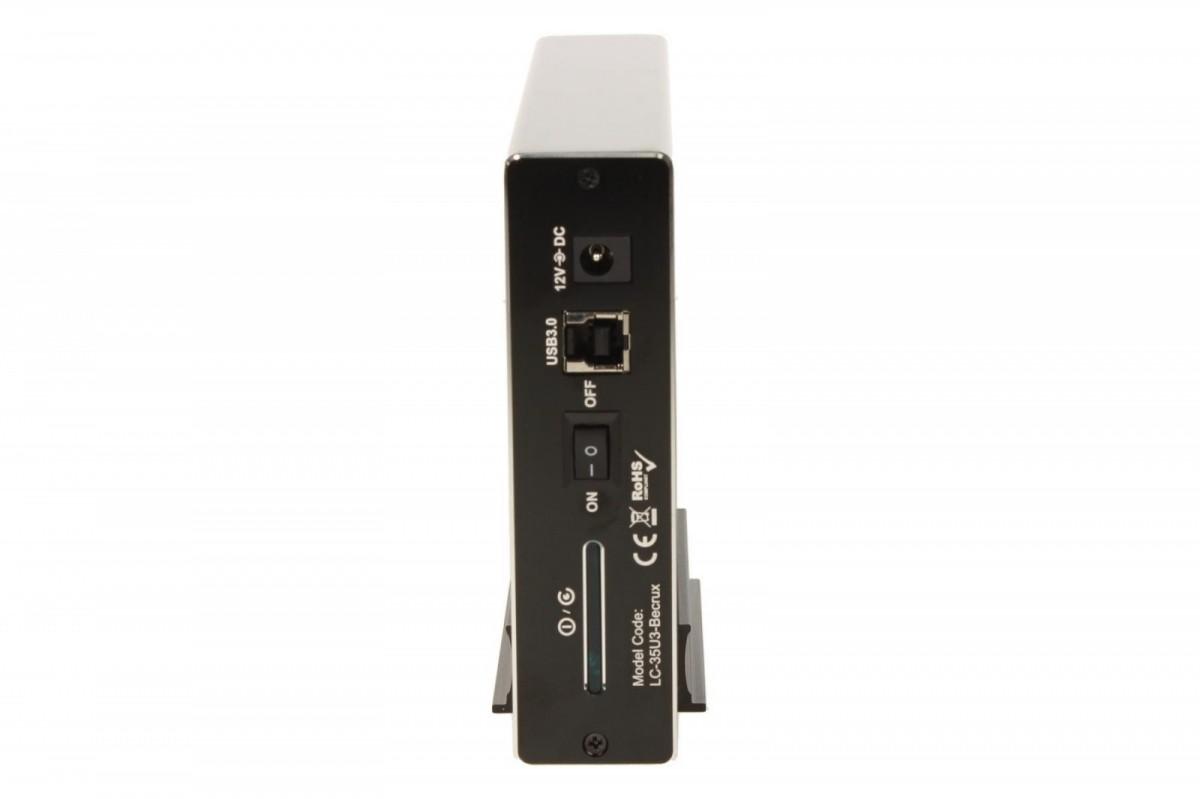 8cm SATA USB3 LC-Power Alu juodas | Canon