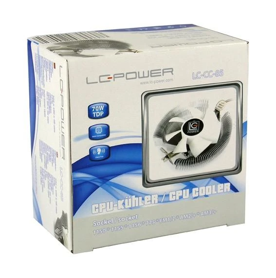 LC Power LC-CC85 procesoriaus aušintuvo pakuotė