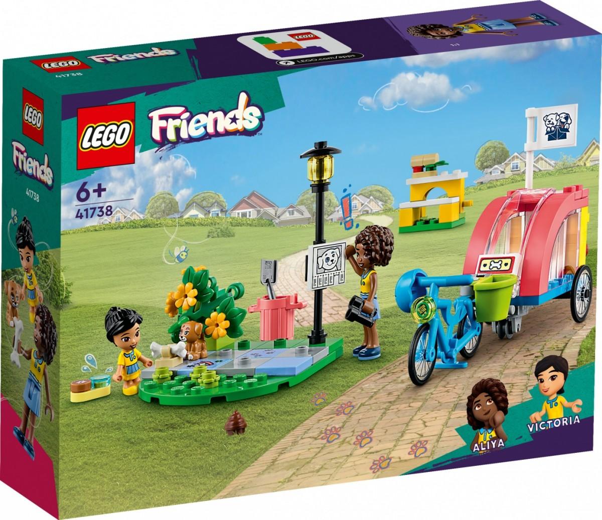 LEGO® Friends Šunų gelbėjimo dviratis (41738)