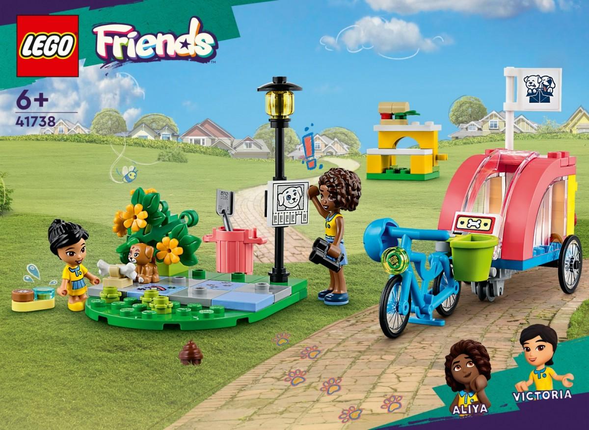 LEGO® Friends Šunų gelbėjimo dviratis (41738)