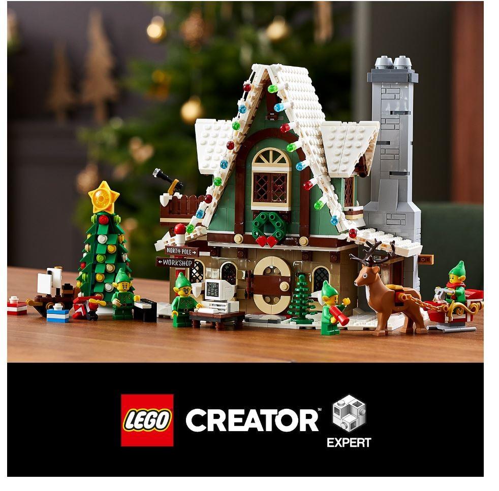 LEGO® Elfų klubo namelis (10275) Konstravimo rinkinys (1 197 dalys) 10275