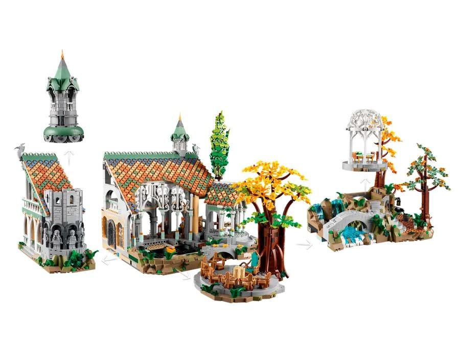 LEGO® Icons Žiedų Valdovas: Rivendelas (10316)