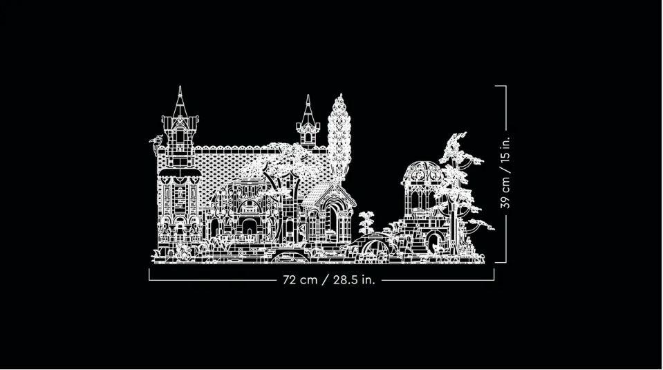 LEGO® Icons Žiedų Valdovas: Rivendelas (10316)