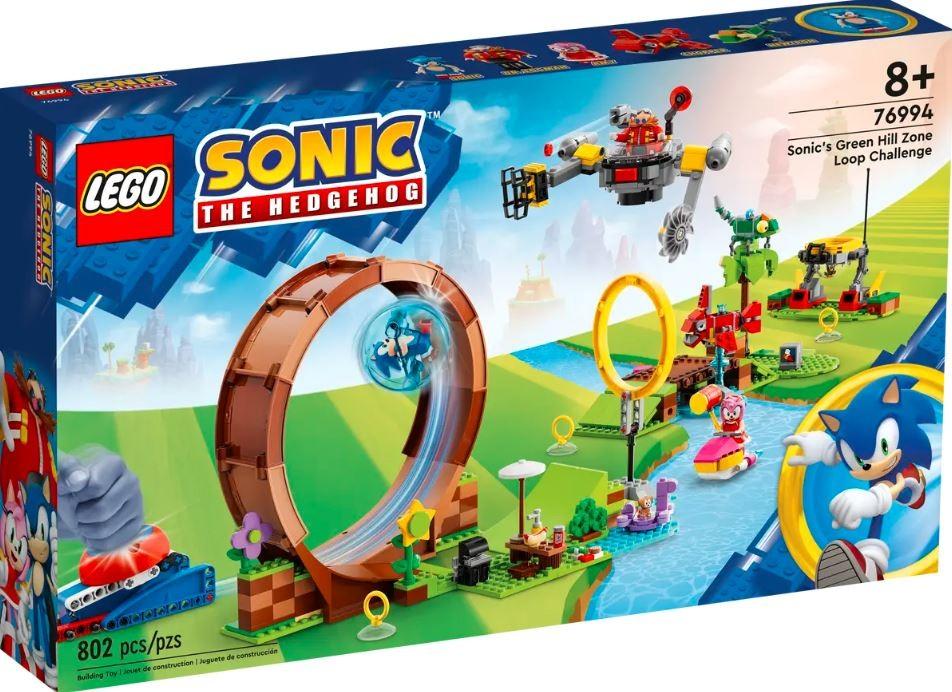 LEGO® Sonic the Hedgehog Žaliojo kalno zonos kilpos iššūkis (76994)