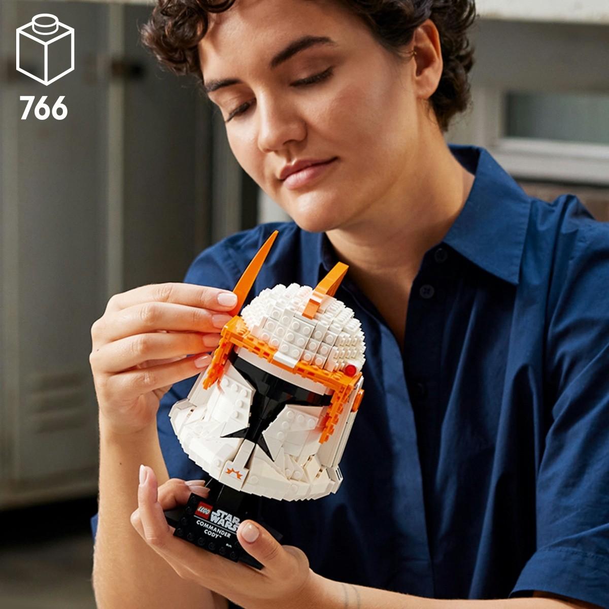 LEGO® Star Wars™ Klonų vado Kodžio™ šalmas 75350 konstravimo rinkinys (776 dalys) 75350