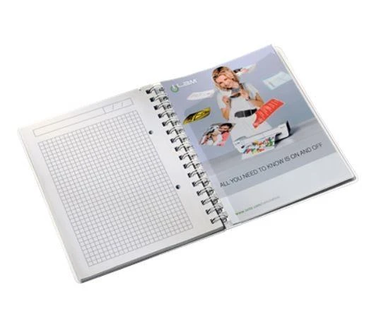 Leitz Kołonotes grotelės, A5, PP, Žalias (46410064)