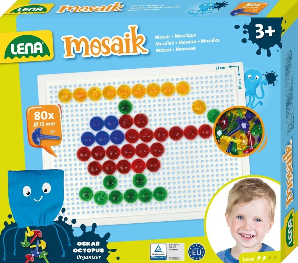 Lena Skaidri mozaika 80 elementų