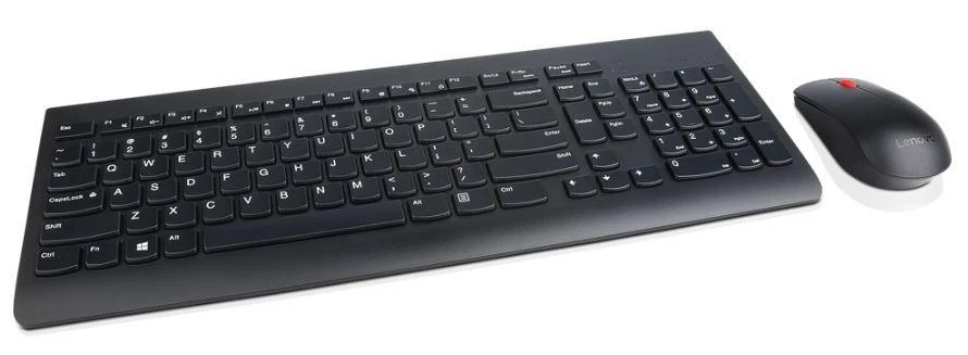 LENOVO ESSENTIAL Belaidė Klaviatūra ir pelė U.S. ENGLISH su Euro simboliu