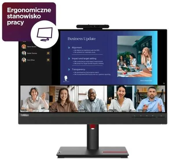 Lenovo T24v-30 - LED-Monitorius - 61 cm (24")