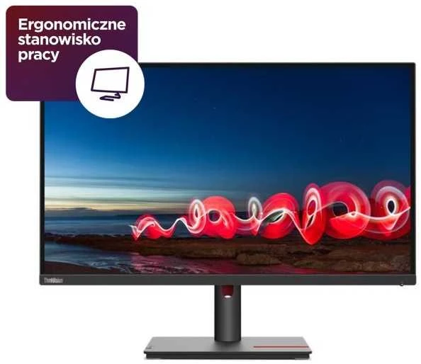 Monitorius Lenovo | ThinkVision | T27h-30 | 27 " | IPS | QHD | 16:9 | 60 Hz | 6 ms | 2560 x 1440 | 350 cd/m² | HDMI jungtys quantity 1x HDMI 2.0 | Juodas | Garantija 36 mėn.