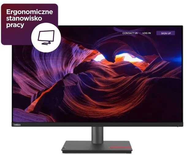 Monitorius Lenovo | ThinkVision | P32p-30 | 31.5 " | IPS | 16:9 | 60 Hz | 4 ms | 3840 x 2160 | 350 cd/m² | HDMI jungtys quantity 1 | Juodas | Garantija 36 mėn.