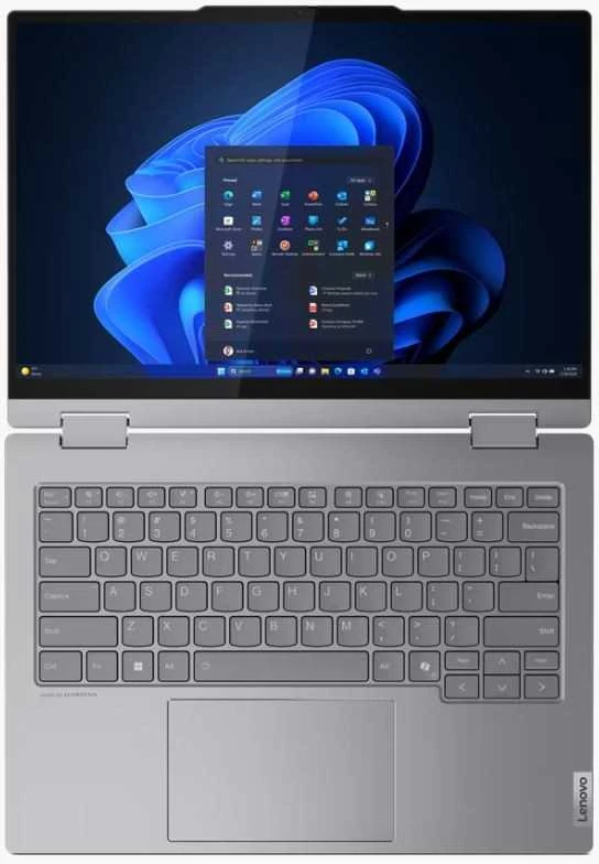 Nešiojamas kompiuteris Lenovo ThinkBook 14 2-in-1 G4 IML | 14"/ IPS/ WUXGA | Intel Core™ Ultra 5 125U | 16 GB | 512 GB | integruota Intel® grafika | Windows® 11 Pro
