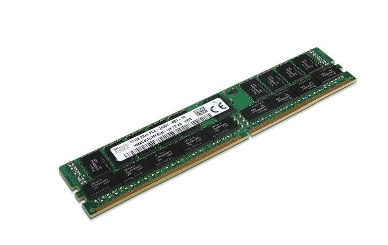Lenovo ThinkSystem 32GB RAM atminties modulis iš viršaus