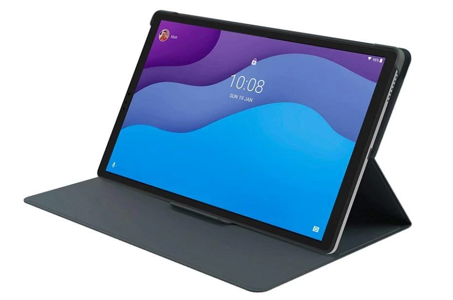 Lenovo Accessories IdeaTab M10 FHD 2nd Gen Folio Dėklas ir plėvelė ZG38C02959 Folio Dėklas, Juodas, skirtas TB-X606