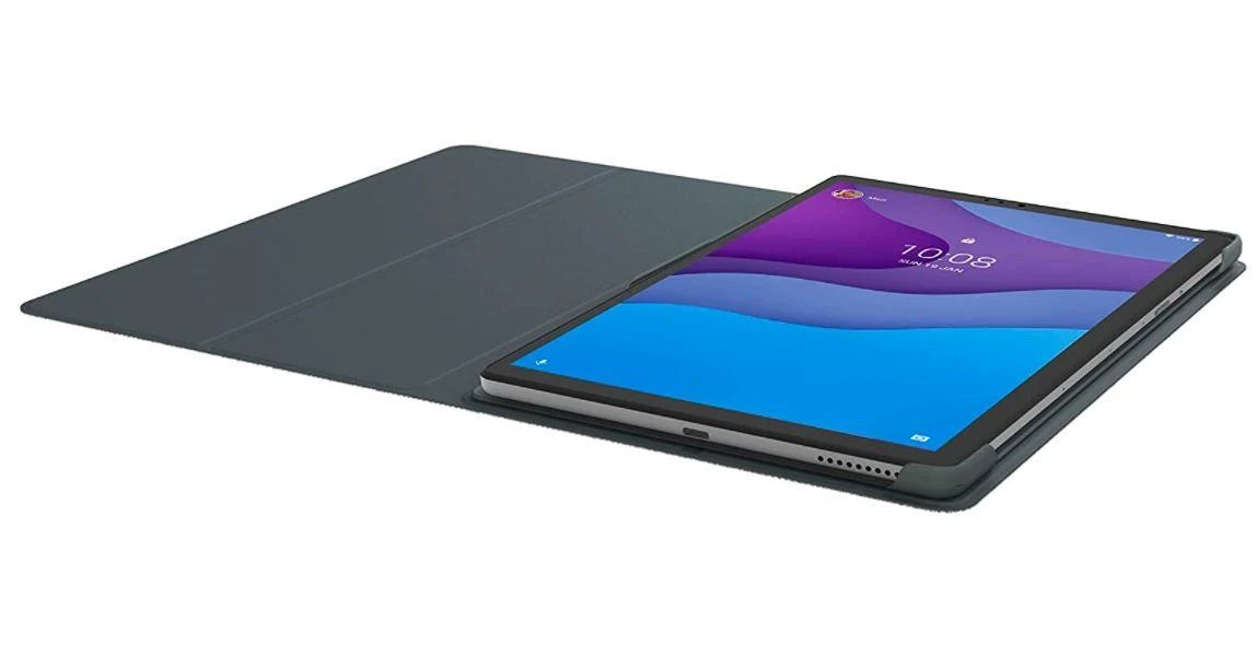 Lenovo Accessories IdeaTab M10 FHD 2nd Gen Folio Dėklas ir plėvelė ZG38C02959 Folio Dėklas, Juodas, skirtas TB-X606