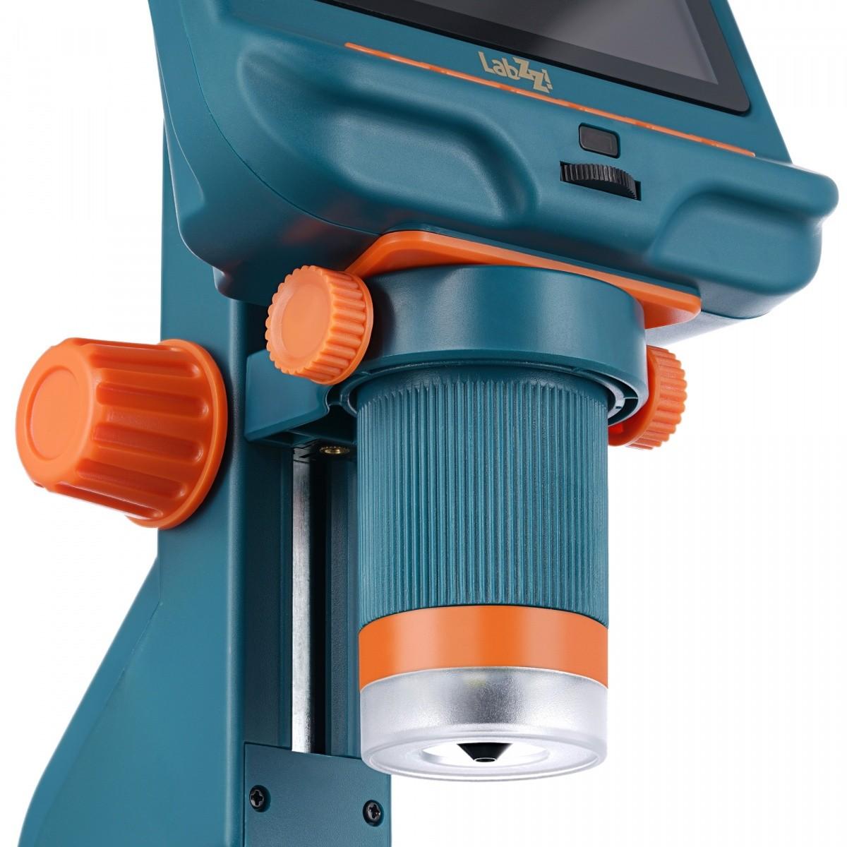 Mikroskopas Mikroskop Levenhuk Mikroskop cyfrowy Levenhuk LabZZ DM200 LCD