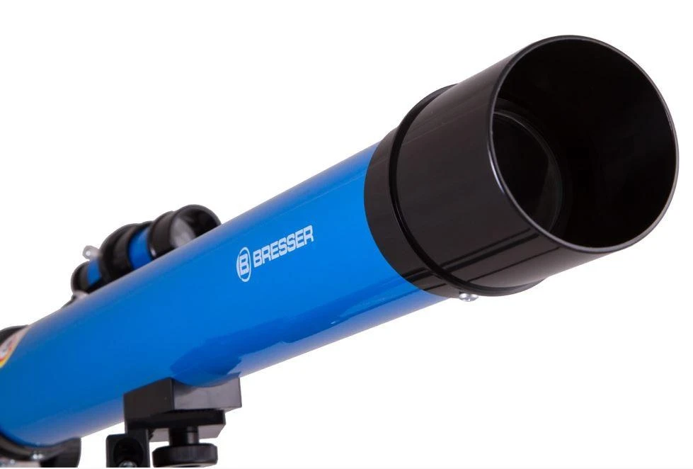 Teleskopas Bresser Junior 45/600 AZ Mėlynas