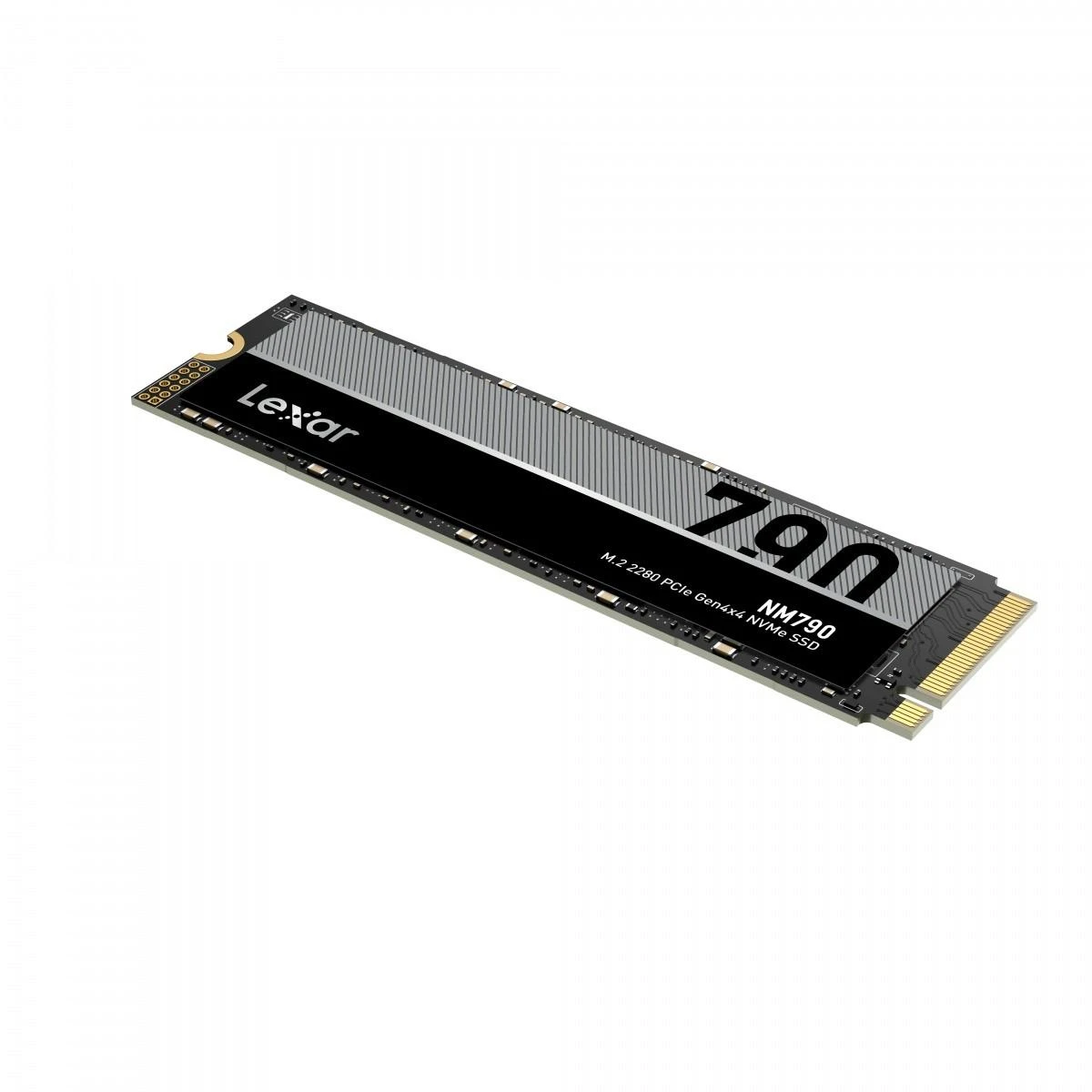 Lexar | SSD | NM790 | 2000 GB | SSD form factor M.2 2280 | Solid-state drive sąsaja M.2 NVMe | Skaitymo greitis 7400 MB/s | Rašymo greitis 6500 MB/s