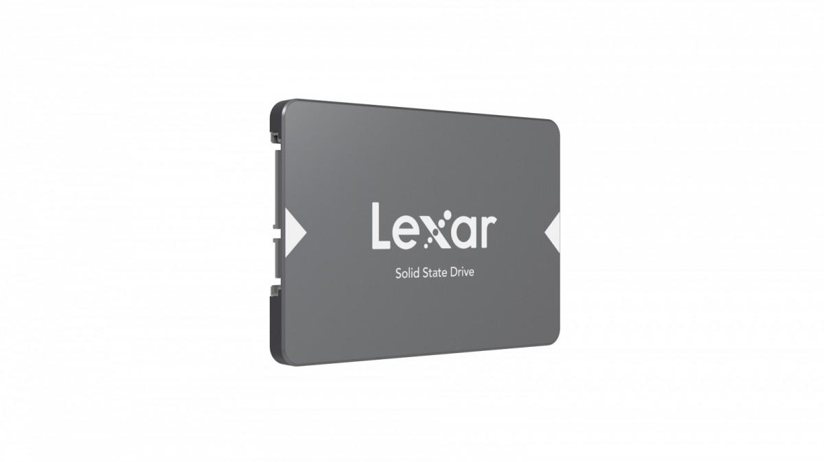 Lexar | NS100 | 128 GB | SSD form factor 2.5" | Solid-state drive sąsaja SATA III | Skaitymo greitis 520 MB/s | Rašymo greitis 510 MB/s