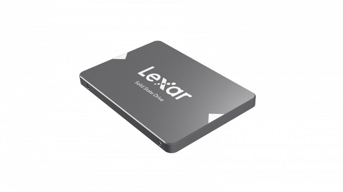 Lexar | NS100 | 128 GB | SSD form factor 2.5" | Solid-state drive sąsaja SATA III | Skaitymo greitis 520 MB/s | Rašymo greitis 510 MB/s