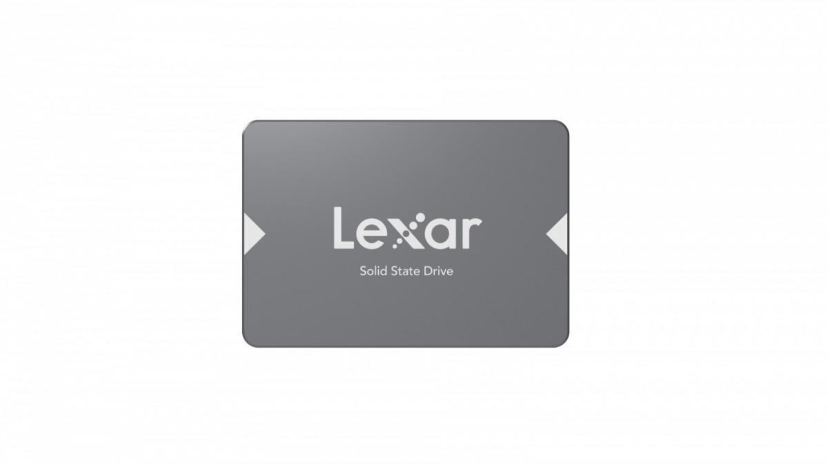 Lexar | NS100 | 128 GB | SSD form factor 2.5" | Solid-state drive sąsaja SATA III | Skaitymo greitis 520 MB/s | Rašymo greitis 510 MB/s