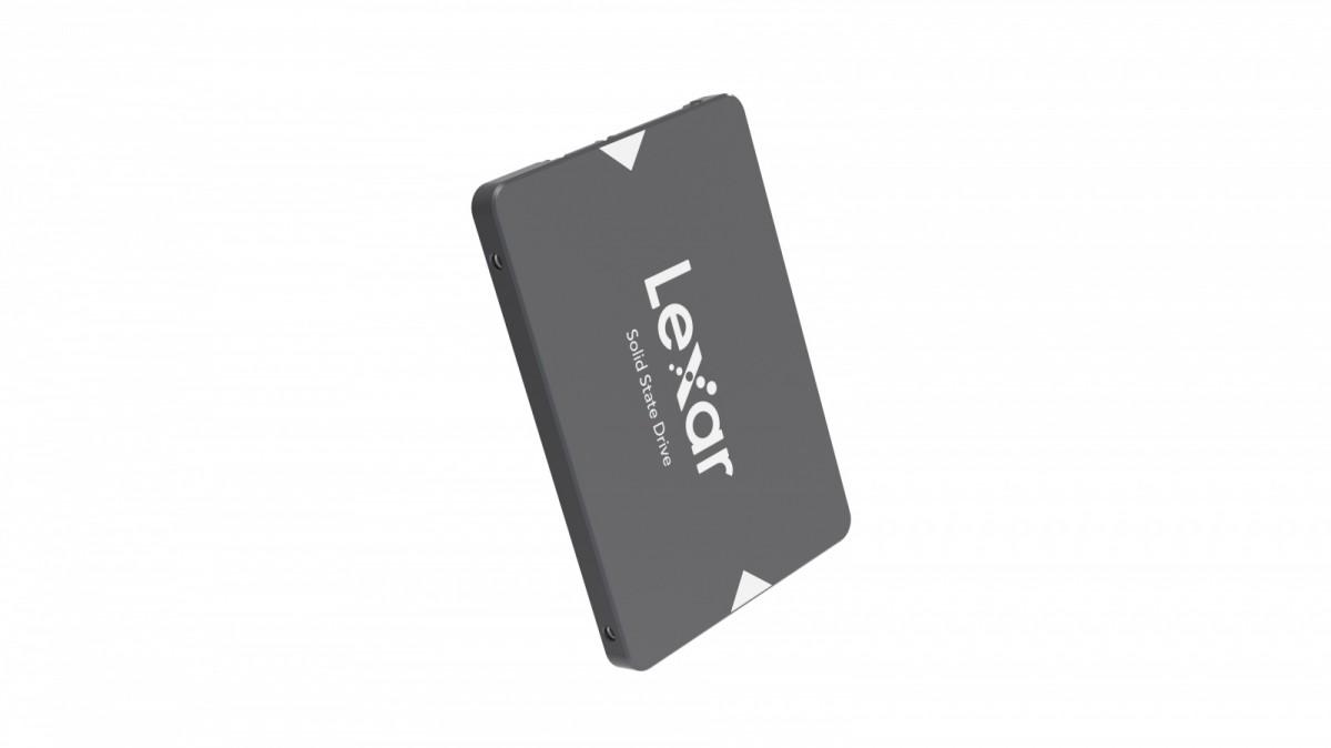 Lexar | NS100 | 128 GB | SSD form factor 2.5" | Solid-state drive sąsaja SATA III | Skaitymo greitis 520 MB/s | Rašymo greitis 510 MB/s