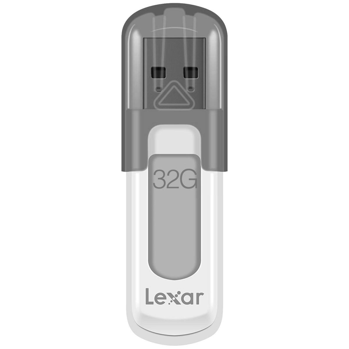 „Lexar“ | USB atmintinė | „JumpDrive V100“ | 32 GB | USB A tipo | Pilkas