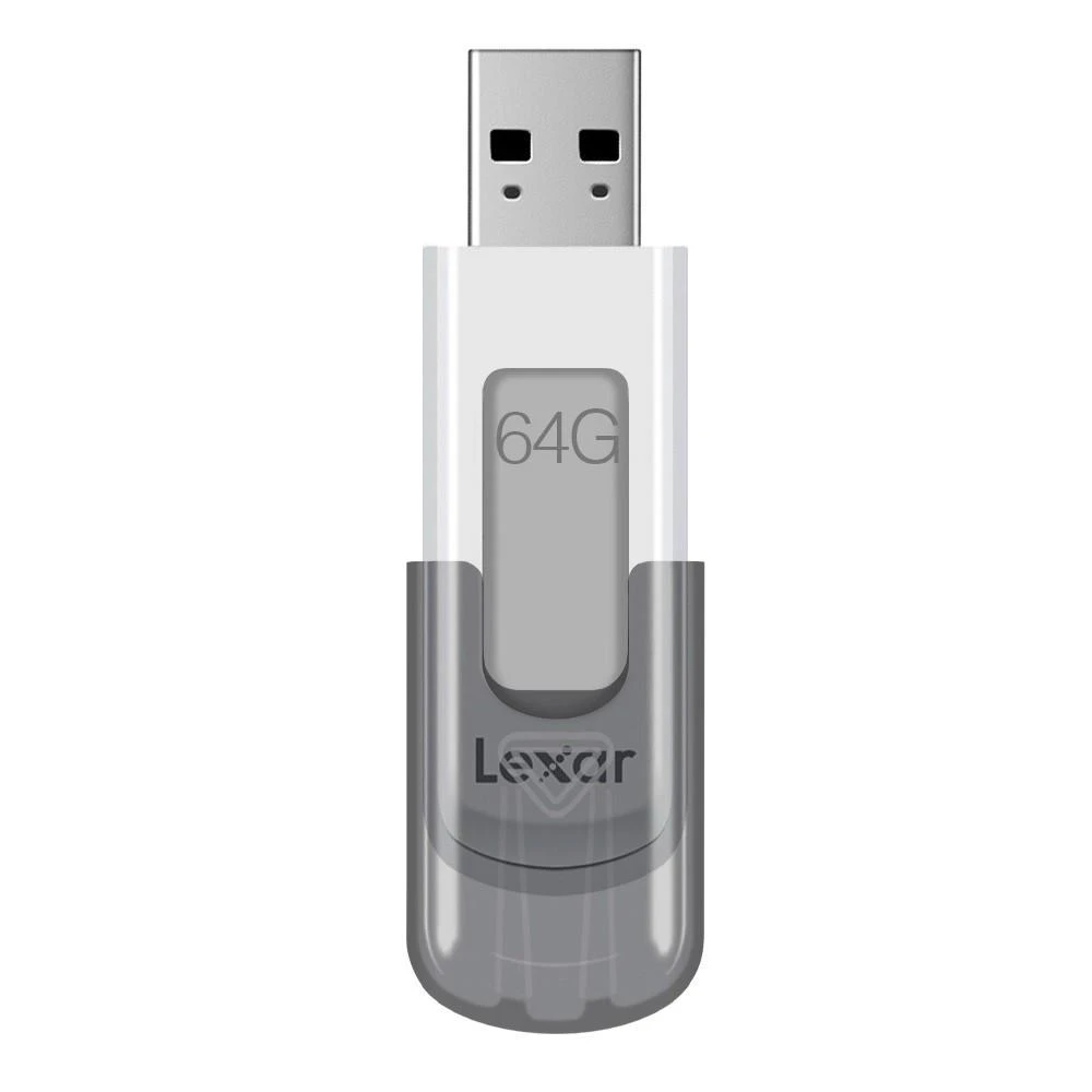 „Lexar“ | USB atmintinė | „JumpDrive V100“ | 64 GB | USB A tipo | Pilkas