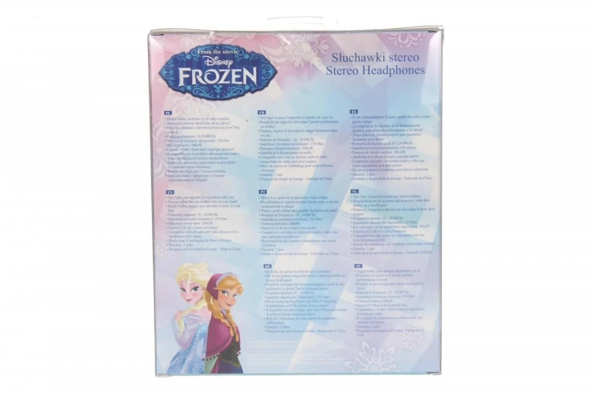 Lexibook Frozen ausiniu pakuotes aprašymas