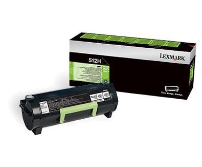 Lexmark 512H Return (51F2H00), juoda kasetė