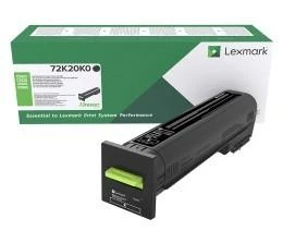 Lexmark 72K20K0 tonerio kasetė Originalus Juoda 1 vnt