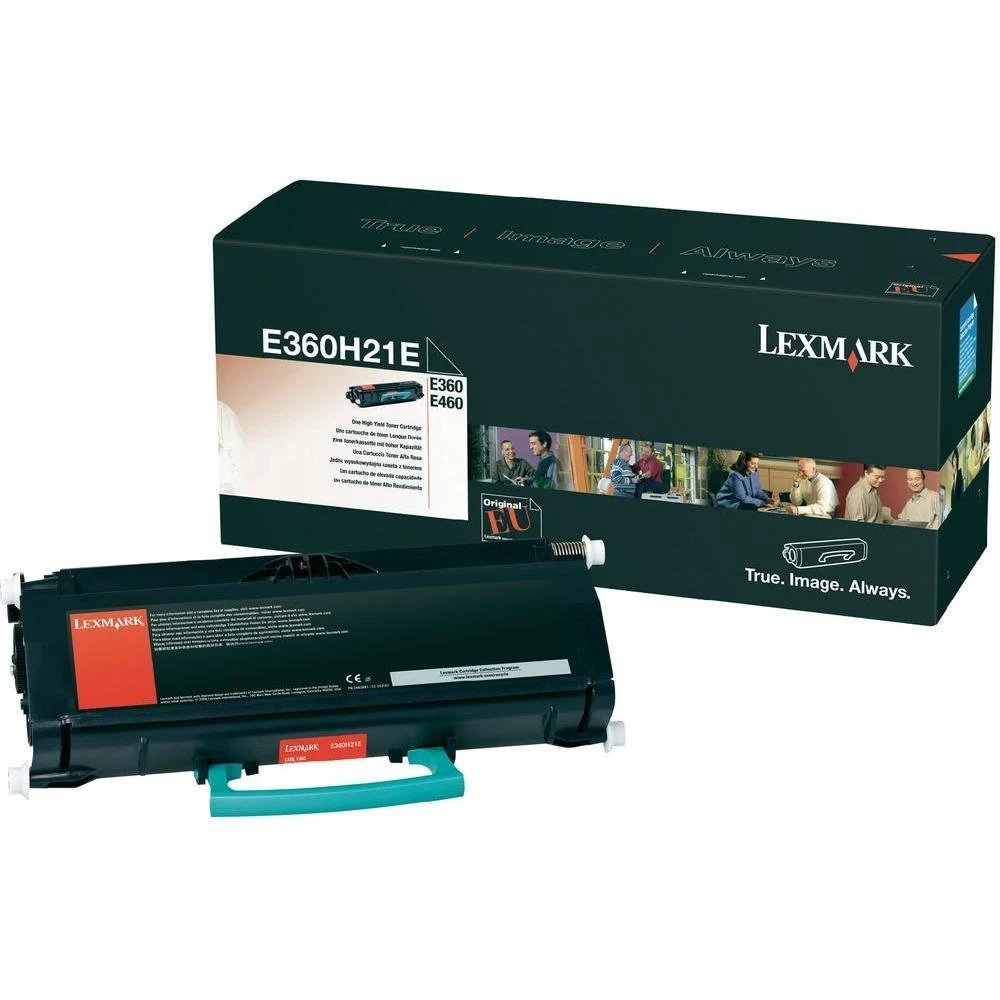 Lexmark E360H11E Cartridge, Juodas, 9000 pages