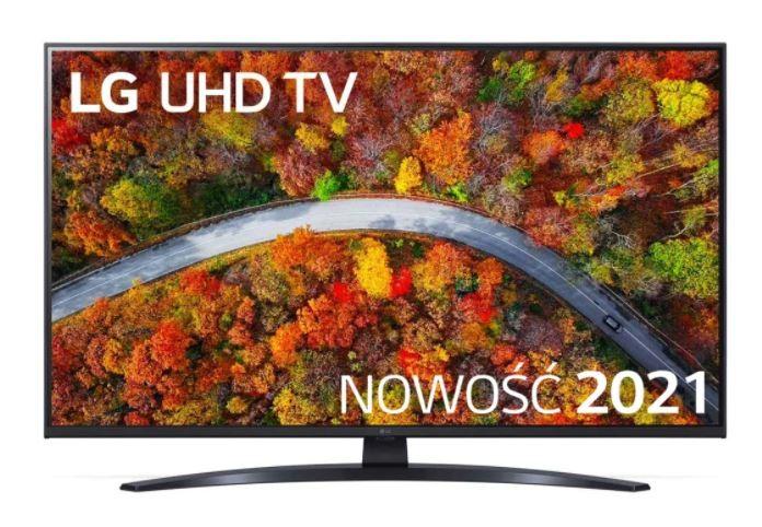 Televizorius LG 43UP80003LR 43" (108 cm), Smart TV, WebOS, 4K UHD, 3840 x 2160, Wi-Fi, Juodas