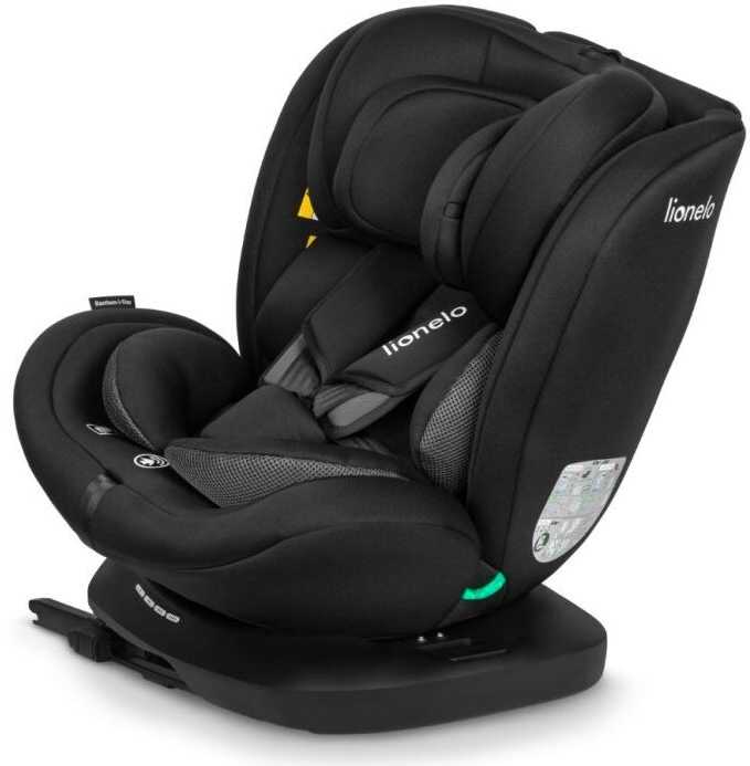 Lionelo automobilinė kėdutė Bastiaan i-Size 360° ISOFIX vaikams 40–150 cm LO-BASTIAAN I-SIZE Juodas CARBON