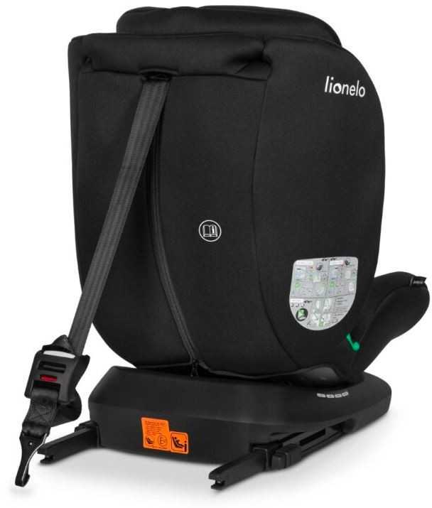 Lionelo automobilinė kėdutė Bastiaan i-Size 360° ISOFIX vaikams 40–150 cm LO-BASTIAAN I-SIZE Juodas CARBON