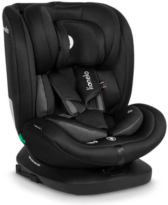 Lionelo automobilinė kėdutė Bastiaan i-Size 360° ISOFIX vaikams 40–150 cm LO-BASTIAAN I-SIZE Juodas CARBON