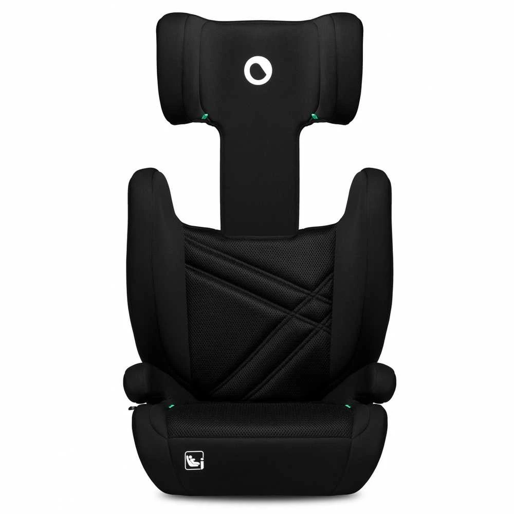Automobilinė kėdutė Lionelo Hugo i-Size, 15-36 kg, Juodas Carbon