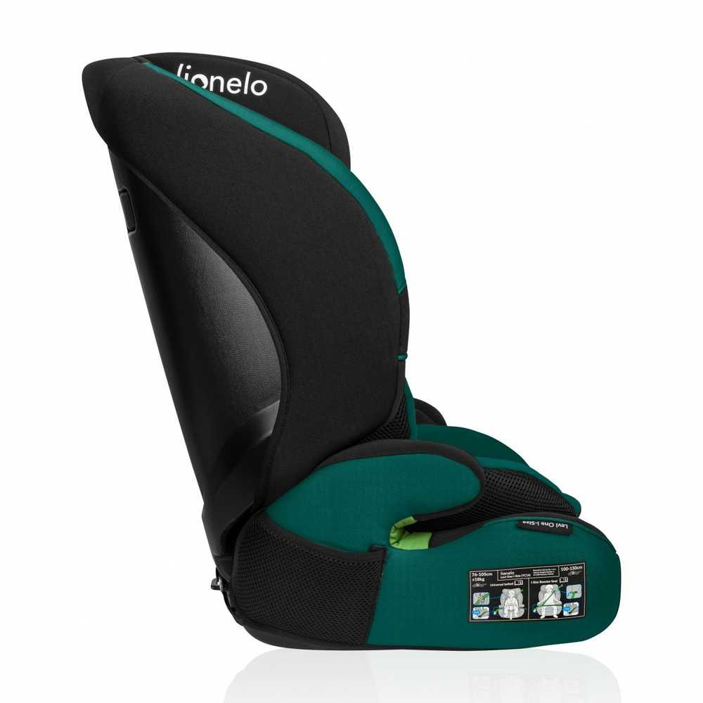 LIONELO Levi One i-Size Žalias Forest automobilinė kėdutė